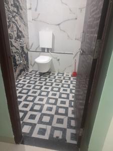Bathroom Image of 1200 Sq.ft 2 BHK Builder Floor for rent in Treasure Fantasy, Rau Indore for Rs. 13500