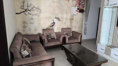 Living Room Image of 1140 Sq.ft 2.5 BHK Apartment / Flat for rent in JM Orchid, Sector 76 Noida for Rs. 40000