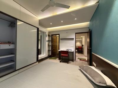 Bedroom Image of 1800 Sq.ft 3 BHK Apartment / Flat for rent in Gala Haven, Vaishno Devi Circle Ahmedabad for Rs. 45000