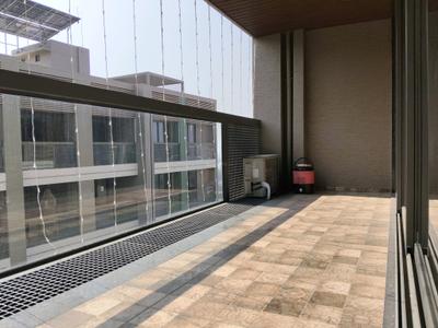 Living Room Image of 2200 Sq.ft 3 BHK Apartment / Flat for rent in Pramukh Omkar Rivanta 1, Randesan Gandhinagar for Rs. 45000