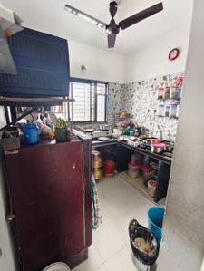 Kitchen Image of 680 Sq.ft 2 BHK Apartment / Flat for rent in Ulkanagari Aurangabad for Rs. 15000