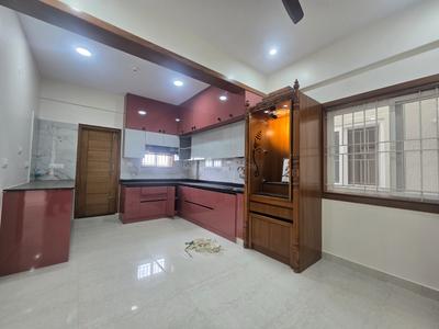 Kitchen Image of 1450 Sq.ft 3 BHK Apartment / Flat for rent in Srivara Vasudha, Bangalore City Municipal Corporation Layout Bengaluru for Rs. 46000