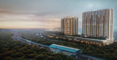 Image of 751 Sq.ft 2 BHK Apartment / Flat for sale in Ajmera Manhattan Building 3A And 3B, Wadala East, Mumbai for Rs. 30500000