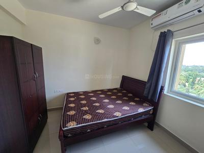Bedroom Image of 1200 Sq.ft 2.5 BHK Apartment / Flat for rent in Mantri Webcity, Narayanapura Bengaluru for Rs. 50000