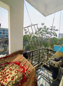 Balcony Image of 1000 Sq.ft 2 BHK Apartment / Flat for sale in Omkar Moti 1, Tarsali Vadodara for Rs. 3500000