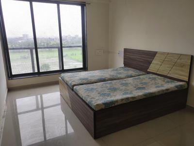 Bedroom Image of 1965 Sq.ft 3 BHK Apartment / Flat for rent in Sumeru Silverleaf, Pal Gam Surat for Rs. 28500