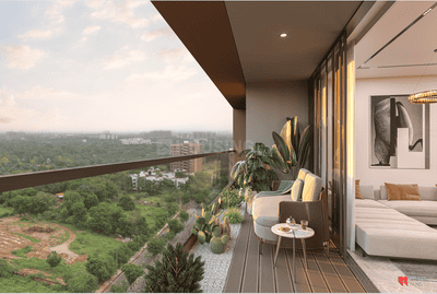 Image of 1085 Sq.ft 3 BHK Apartment / Flat for sale in Shivay Aalay, Chharodi, Ahmedabad for Rs. 8545500