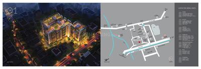 Image of 1078 Sq.ft 3 BHK Apartment / Flat for sale in Nevada, Lake Town, Kolkata for Rs. 12500000