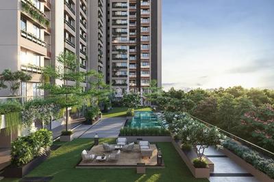 Image of 879 Sq.ft 2 BHK Apartment / Flat for sale in Shivalik Skyview, Gujarat International Finance Tec City, Gandhinagar for Rs. 25000000