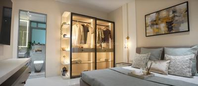 Bedroom Image of 1900 Sq.ft 3 BHK Apartment / Flat for sale in Godrej Varanya Phase 2, Kharghar Navi Mumbai for Rs. 37800000