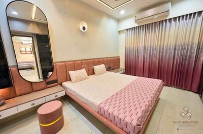 Bedroom Image of 1530 Sq.ft 2 BHK Apartment / Flat for sale in Nakshtra Samved Dreams, Sargasan Gandhinagar for Rs. 10000000