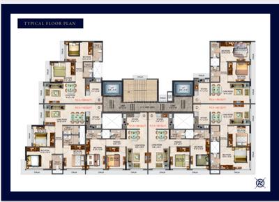 Image of 650 Sq.ft 2 BHK Apartment / Flat for sale in Poddar Harmony, Chembur, Mumbai for Rs. 16000000