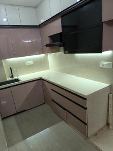 Kitchen Image of 810 Sq.ft 3 BHK Builder Floor for rent in Dwarka Mor New Delhi for Rs. 18000