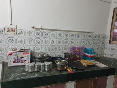 Kitchen Image of fully furnished boys pg at fatehgunj in Karelibagh, Vadodara