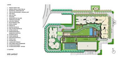 Image of 820 Sq.ft 2 BHK Apartment / Flat for sale in Lodha Divino, Sion, Mumbai for Rs. 42000000