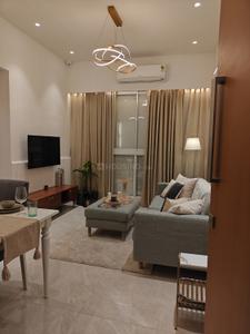 Living Room Image of 711 Sq.ft 1 BHK Apartment / Flat for sale in Airoli Navi Mumbai for Rs. 8600000