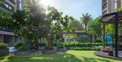Image of 1274 Sq.ft 2 BHK Apartment / Flat for sale in Rushikesh Vaishnodevi Serenity View, Chichi, Surat for Rs. 3200000