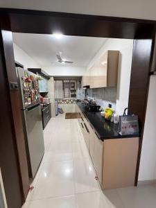Kitchen Image of 1600 Sq.ft 3 BHK Apartment / Flat for sale in Safal Parisar II, South Bopal Ahmedabad for Rs. 15000000