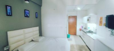 Kitchen Image of 435 Sq.ft 1 RK Studio for rent in Paramount Golfforeste Oak &amp; Pine, Surajpur Greater Noida for Rs. 15050