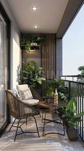 Balcony Image of 1256 Sq.ft 2 BHK Apartment / Flat for sale in Kundrathur Chennai for Rs. 5250000
