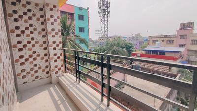 Balcony Image of 813 Sq.ft 2 BHK Apartment / Flat for sale in Bediapara Kolkata for Rs. 2800000