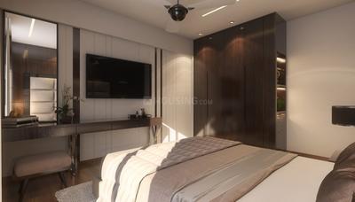 Bedroom Image of 1600 Sq.ft 2 BHK Apartment / Flat for sale in Pride Purple Park Titanium, Wakad Pune for Rs. 30000000