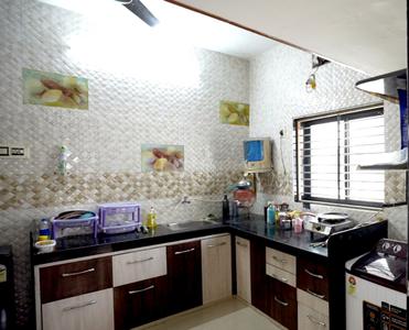 Kitchen Image of 1615 Sq.ft 4 BHK Independent House for sale in Sector 2 Gandhinagar for Rs. 27000000