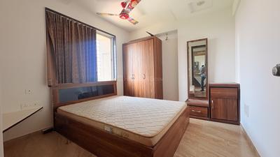 Bedroom Image of 1700 Sq.ft 3 BHK Apartment / Flat for rent in Sadguru Nagar Nashik for Rs. 35000