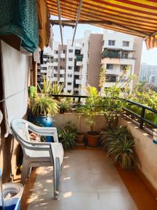 Balcony Image of 900 Sq.ft 2 BHK Apartment / Flat for sale in Moshi Pune for Rs. 6000000