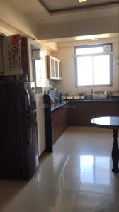 Kitchen Image of 1400 Sq.ft 3 BHK Apartment / Flat for sale in Mahalaxmi Lake City Residency, Pahada Udaipur for Rs. 7000000
