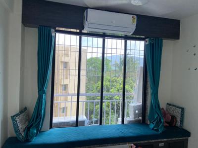 Bedroom Image of 625 Sq.ft 1 BHK Apartment / Flat for sale in Dhansar Navi Mumbai for Rs. 3300000