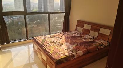 Bedroom Image of 750 Sq.ft 2 BHK Apartment / Flat for rent in Paranjape Blue Ridge, Hinjawadi Pune for Rs. 40000