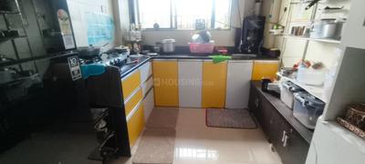 Kitchen Image of 650 Sq.ft 1 BHK Apartment / Flat for sale in Anshul Shree Hans Garden, Dhanori Pune for Rs. 4650000