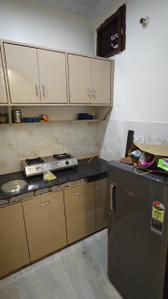 Kitchen Image of 700 Sq.ft 1 BHK Builder Floor for rent in Hari Nagar New Delhi for Rs. 16500