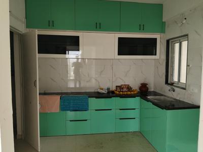 Kitchen Image of 1725 Sq.ft 3 BHK Apartment / Flat for sale in Elenza Greenwood, Bopal Ahmedabad for Rs. 7000000