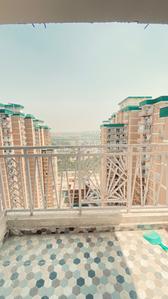 Balcony Image of 850 Sq.ft 3 BHK Apartment / Flat for rent in Migsun Vilaasa, Eta II Greater Noida for Rs. 22000