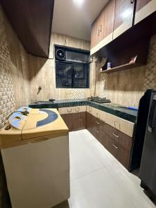 Kitchen Image of 750 Sq.ft 1 BHK Apartment / Flat for rent in Airoli Navi Mumbai for Rs. 32000