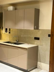 Kitchen Image of 1800 Sq.ft 3 BHK Apartment / Flat for rent in RWA South Extension Part 2, Uttam Nagar New Delhi for Rs. 175000
