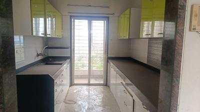 Kitchen Image of 1600 Sq.ft 3 BHK Apartment / Flat for sale in Regency Crest, Kharghar Navi Mumbai for Rs. 29500000