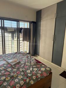 Bedroom Image of 1350 Sq.ft 3 BHK Apartment / Flat for rent in ACME Ozone Phase 2, Thane West Thane for Rs. 55000