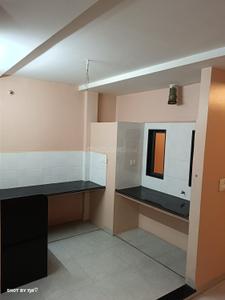 Kitchen Image of 500 Sq.ft 1 BHK Builder Floor for rent in Sukhliya Indore for Rs. 10000