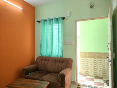Living Room Image of 500 Sq.ft 1 BHK Builder Floor for rent in Rayasandra Bengaluru for Rs. 15000