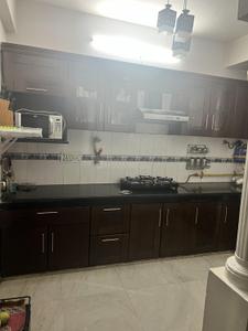 Kitchen Image of 1800 Sq.ft 3 BHK Apartment / Flat for rent in Aravali Hills, Sector 56 Gurgaon for Rs. 65000