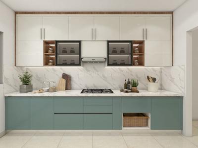 Kitchen Image of 2100 Sq.ft 3.5 BHK Builder Floor for sale in Aditya World City Residential Plots, Bamheta Village Ghaziabad for Rs. 11500000