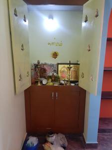 Bedroom Image of 800 Sq.ft 2 BHK Builder Floor for rent in Red Hills Chennai for Rs. 9000