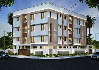 Image of 1020 Sq.ft 2 BHK Apartment / Flat for sale in Semmancheri, Chennai for Rs. 7400000