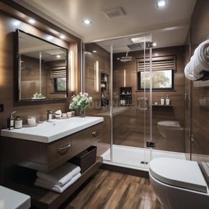 Bathroom Image of 3650 Sq.ft 4 BHK Villa for sale in Kottivakkam Chennai for Rs. 45000000