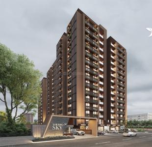 Image of 1845 Sq.ft 3 BHK Apartment / Flat for sale in Divyajyot Sarang Sky, Vaishno Devi Circle, Ahmedabad for Rs. 8775000
