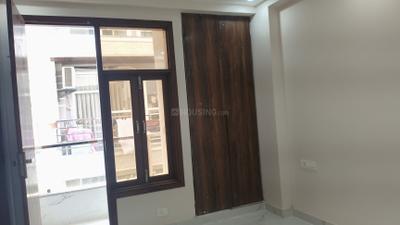Bedroom Image of 500 Sq.ft 1 RK Builder Floor for rent in ATFL JVTS Gardens, Chhattarpur New Delhi for Rs. 15000