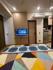 Bedroom Image of 650 Sq.ft 1 BHK Apartment / Flat for rent in Lunkad Sky Vie, Viman Nagar Pune for Rs. 16000